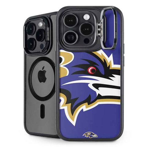 NFL Baltimore Ravens Large Logo iPhone 16 Pro Kickstand Case